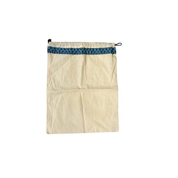 NEW Tory Burch 12"x15" Drawstring DUST BAG for Shoes/Handbags w Gold Logo Charm - Picture 1 of 4